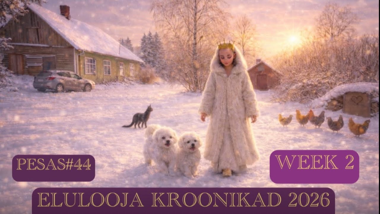 Sabad, Suled, Päikest, Pilvi, Lumesära, Liha...✨🥰Toimetused Tänulikkuses Pesas #44🙏🏻Ndl lõpusõnum 🃏