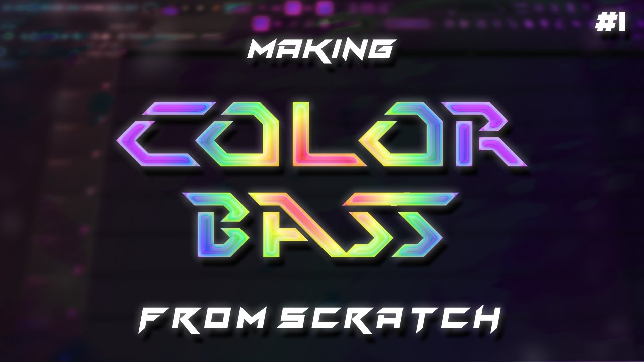 Making COLOR BASS From Scratch | Beat Making Session #1