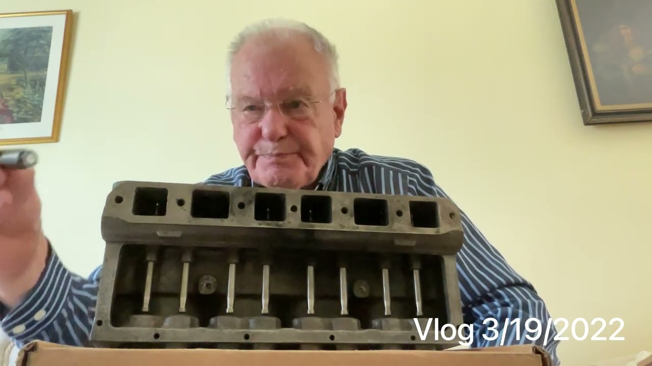 Austin 7 supercharged cylinder block