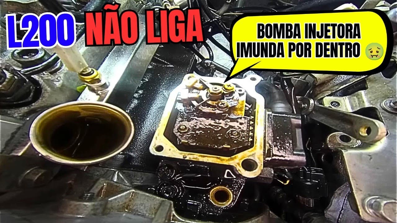 #l200 Não quer ligar Bomba injetora com problemas.