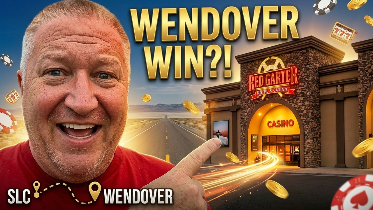 From Salt Lake City to West Wendover at the Red Garter Hotel and Casino