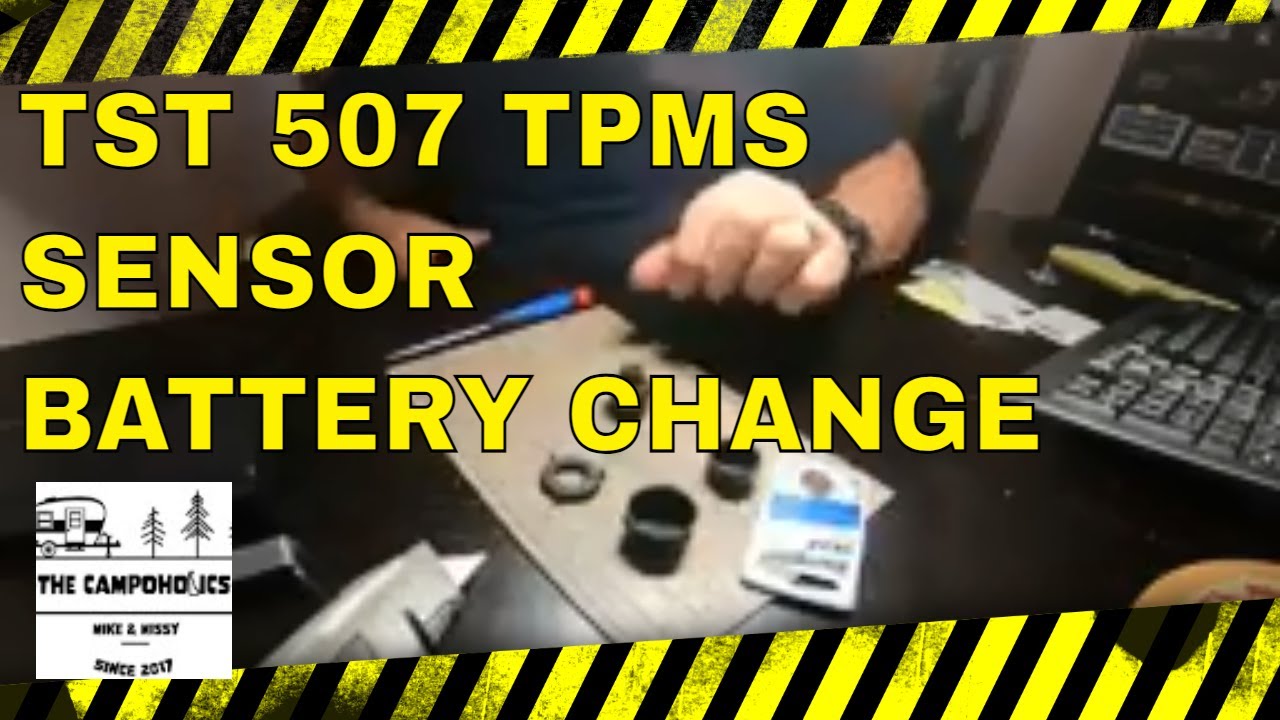 TST 507 Tire Pressure Monitor Sensor Battery Change