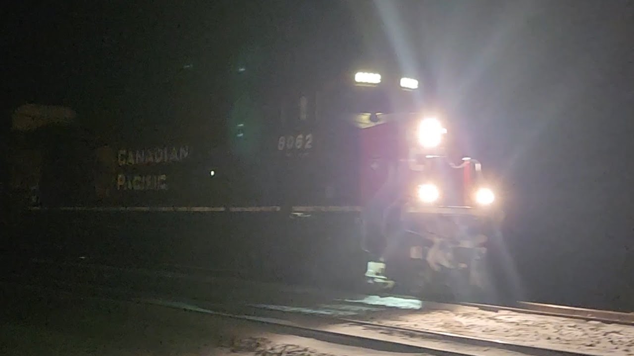 172 Car CPKC Autorack/Intermodal Train Trotted By South Haven, MN