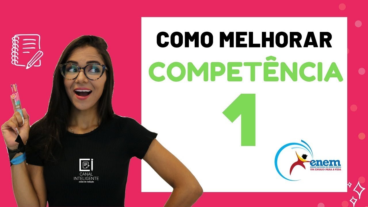 REDA&Ccedil;&Atilde;O: Ortografia, pontua&ccedil;&atilde;o e + como garantir 200 na COMPET&Ecirc;NCIA 1 do ENEM