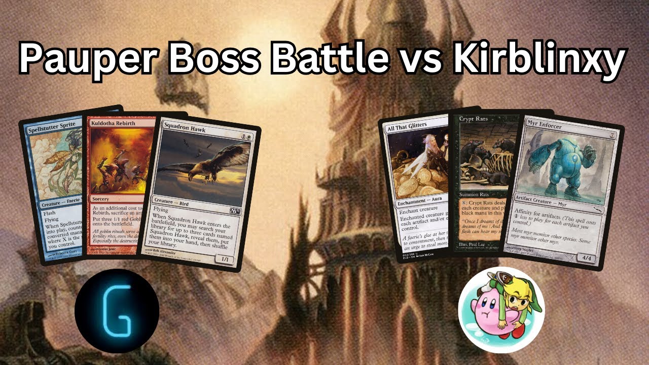 Pauper Boss Battle vs @Kirblinxy