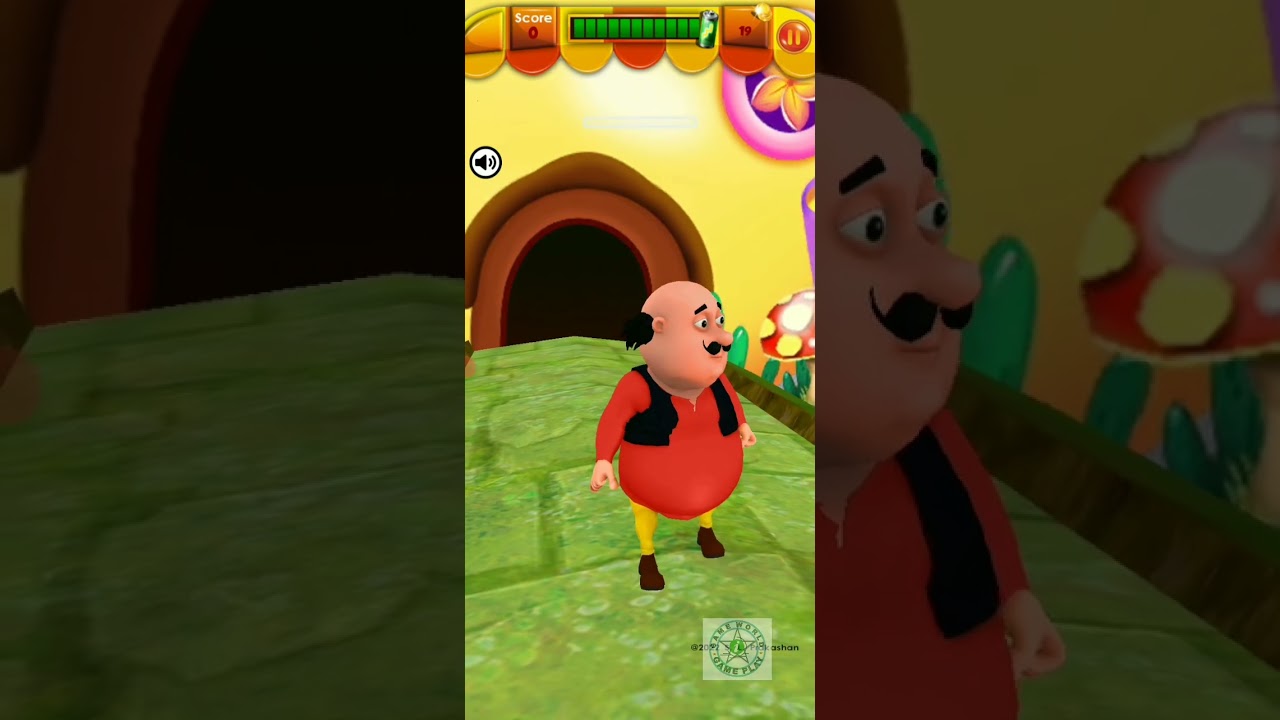 motu-patlu-school-run android gameplay