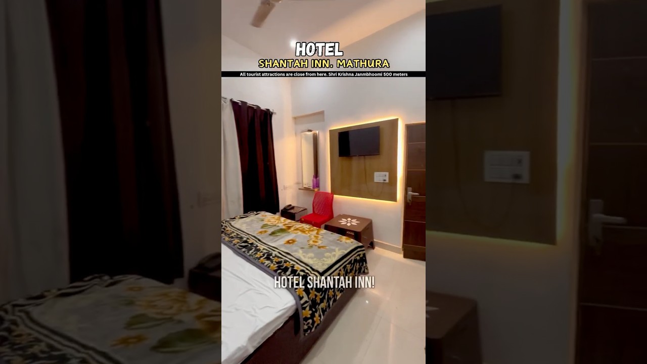 Budget Hotel ￼in Mathura near railway station, Hotel room near Krishna Janambhumi￼ #hotelinmathura