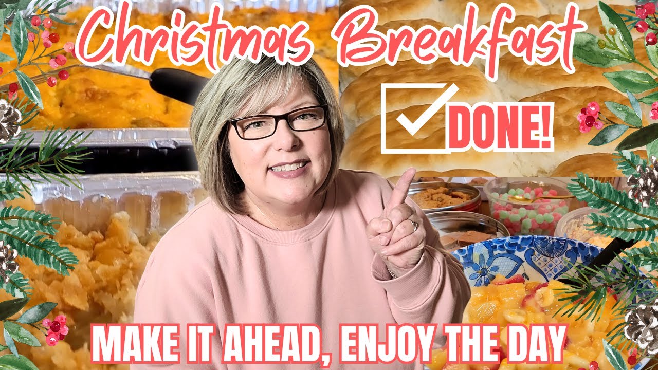 STOP Stressing About Christmas Breakfast 🎅 and Try These Genius Make-Ahead Recipes!