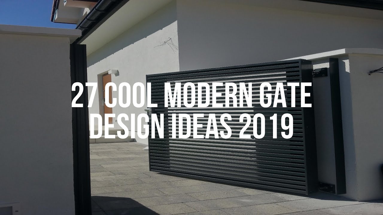 🔴 27 Cool MODERN GATE DESIGN Ideas 2019