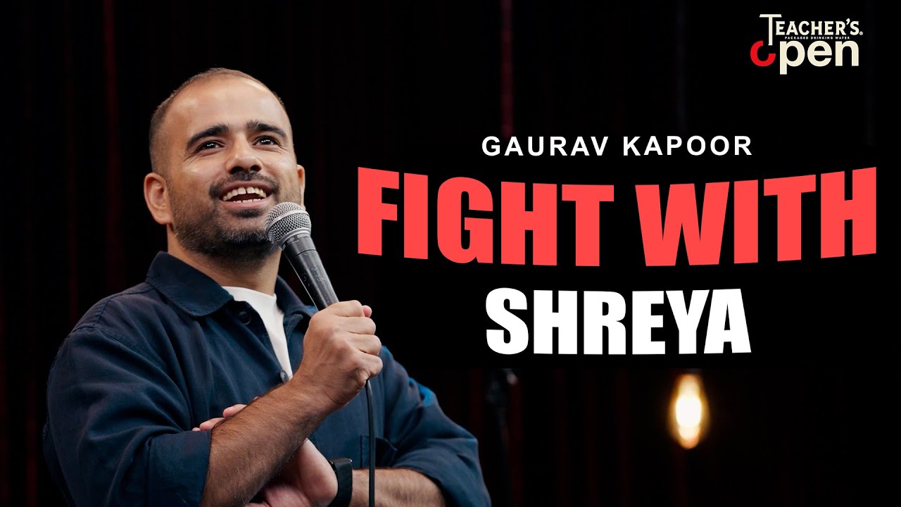 FIGHT WITH WIFE | Gaurav Kapoor | Stand Up Comedy | Crowd Work