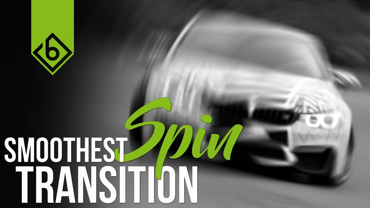 How To Create The Smoothest Spin Transition - Adobe After Effects Tutorial