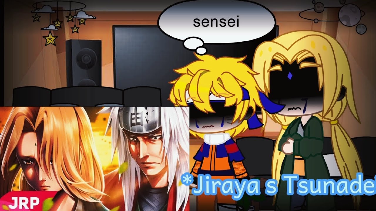 time 7 + Tsunade react ao rap do eu tentei Jiraya s Tsunade