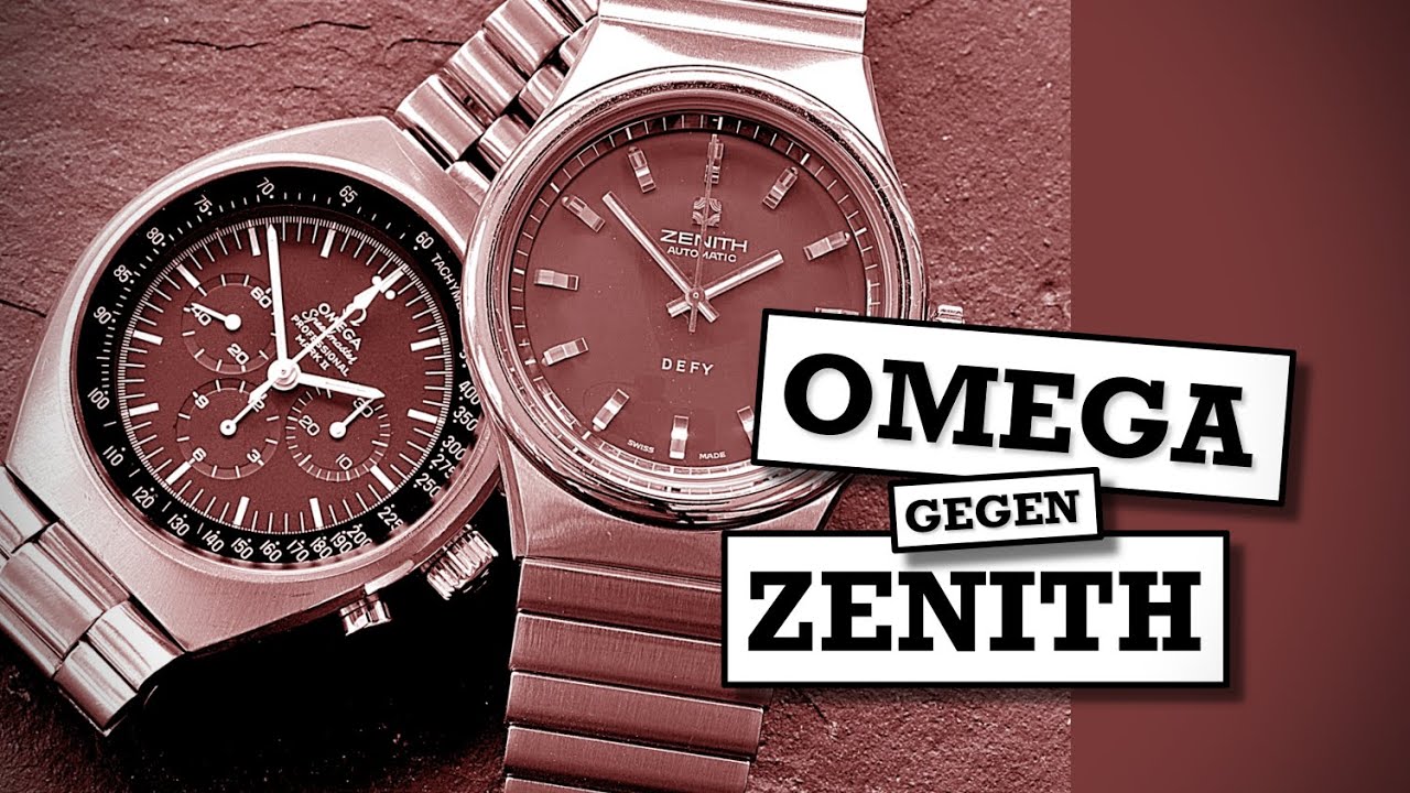 Omega oder Zenith? Für welches Schätzchen würden Sie sich entscheiden?