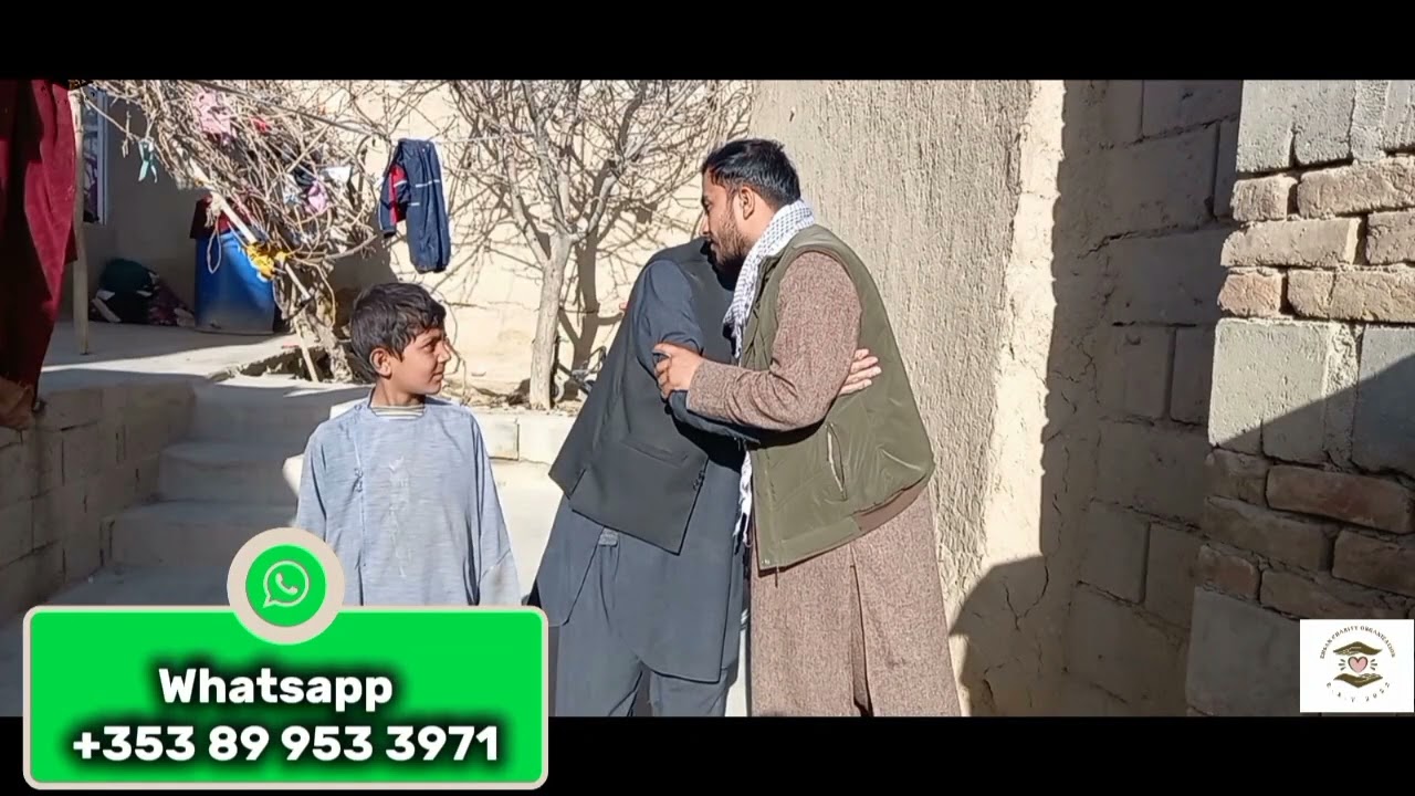 171 دور کمک فامیل یتیم  قریه خواجه بقال صاحب مرکز غزنی 