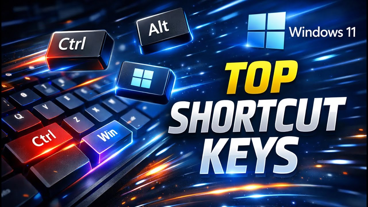 MOST USEFUL KEYBOARD SHORTCUTS IN WINDOWS 11