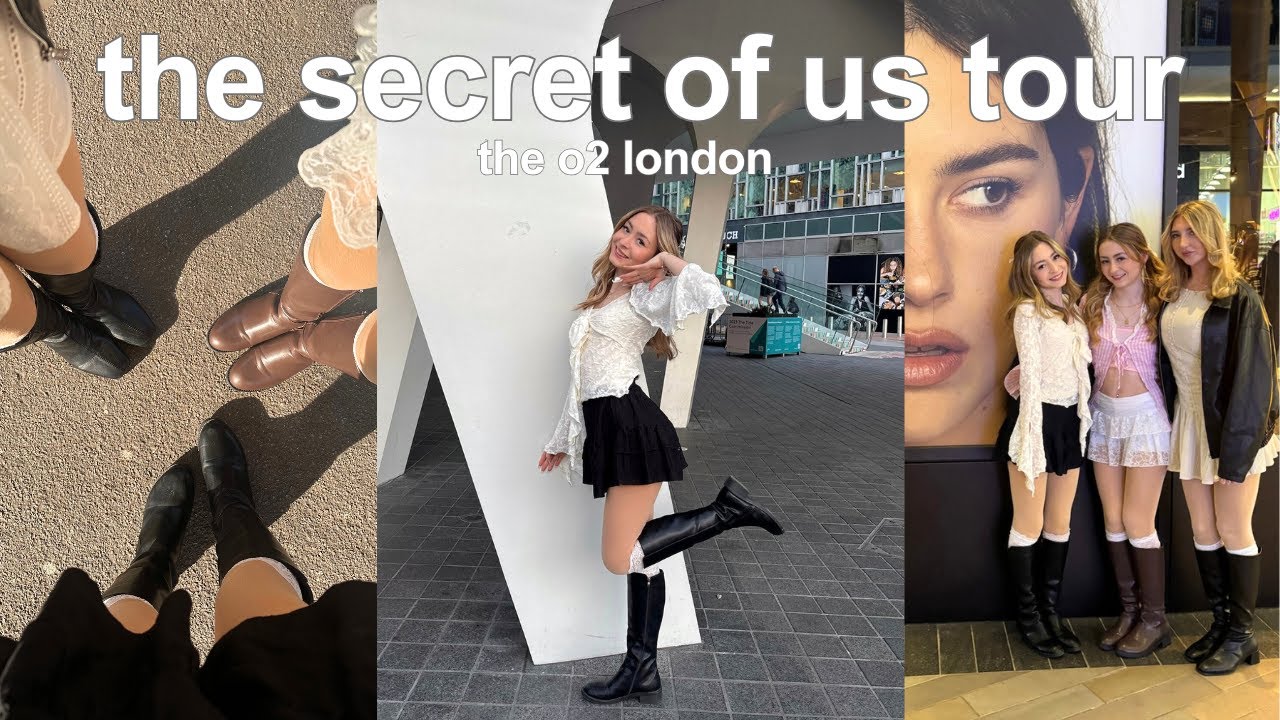 the secret of us tour vlog | gracie abrams london
