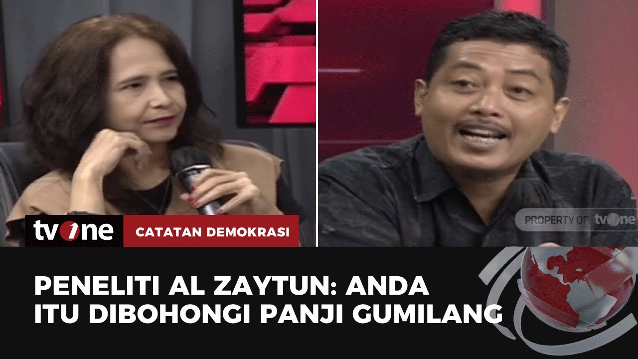 Debat Panas! Aktivis Yahudi Vs Peneliti Al Zaytun: Anda Korban Al Zaytun! | Catatan Demokrasi tvOne