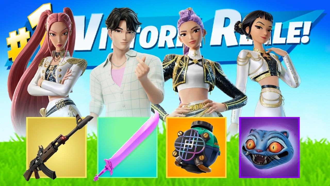 Gioco la NUOVA Random Skin GOLDEN di KPOP DEMON HUNTERS e VINCO! Fortnite ITA