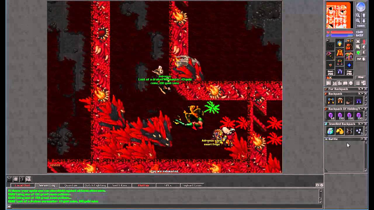 Tibia (The Life of Adronus #106) - Zanakeph [INSANE LOOT] (Undead Dragon Boss)