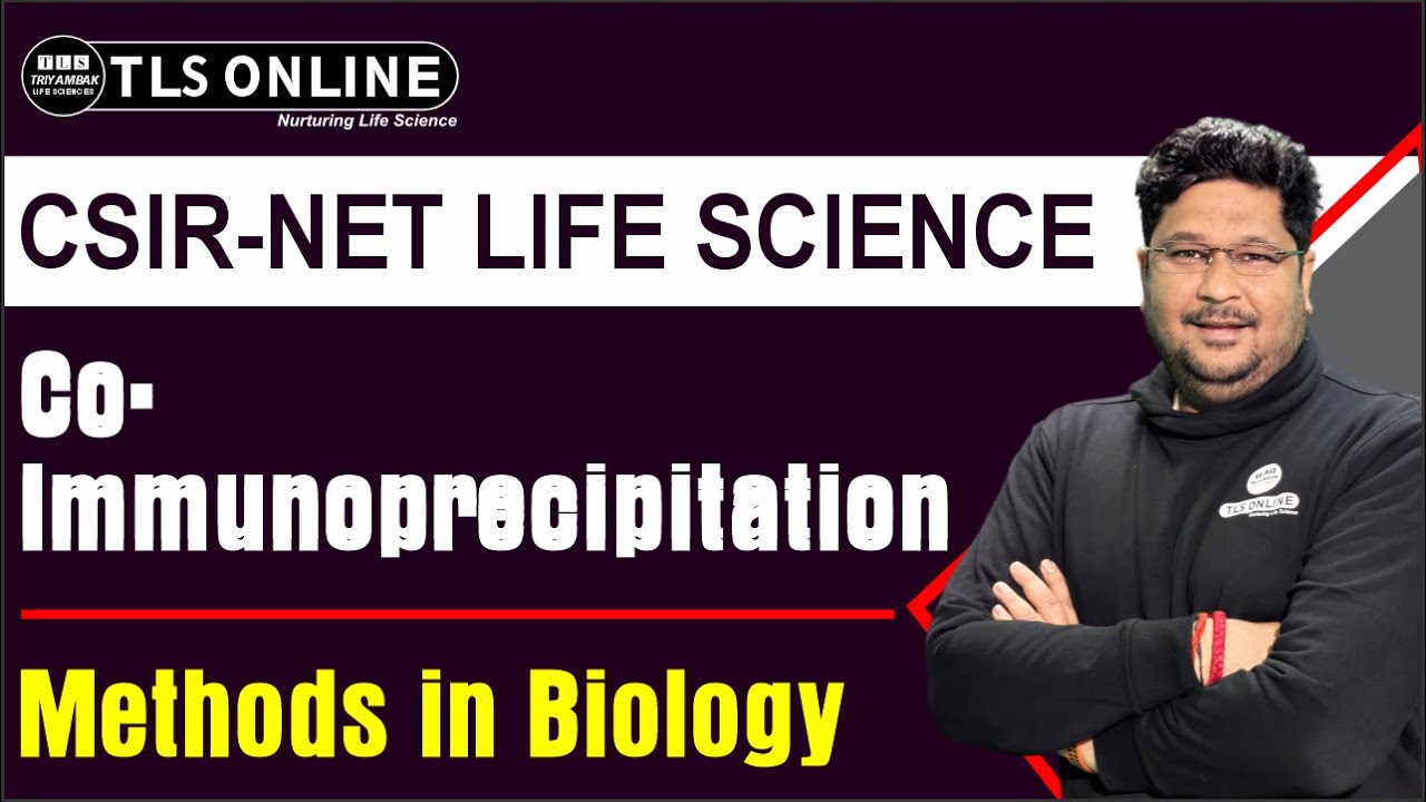 Co-Immunoprecipitation | 50 Most Important Points | CSIR NET Dec'2024 | Ashish Kr Dwivedi |