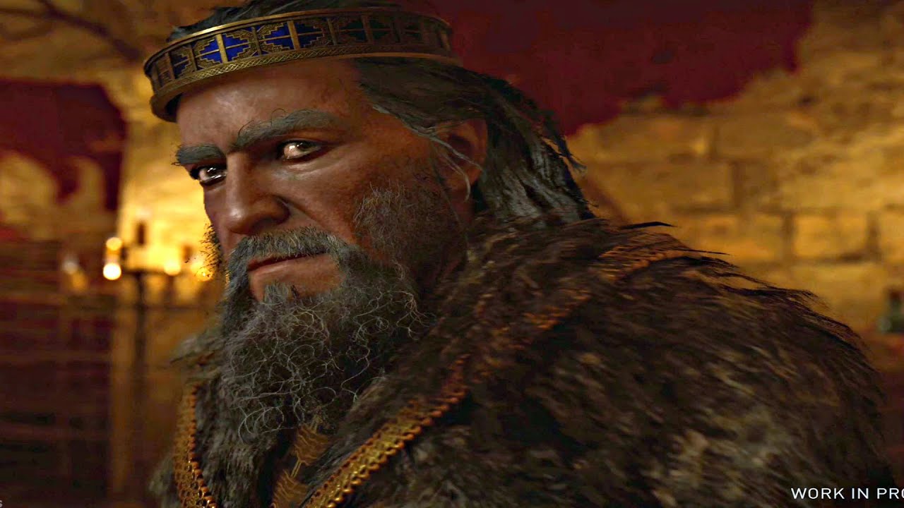 Assassin's Creed Valhalla - King Burgred Boss Fight & Crowning (Assassins Creed 2020)