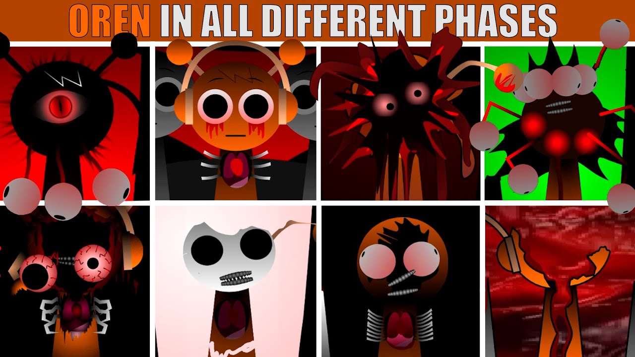 OREN in ALL Different Phases | 1 - 888 Phases