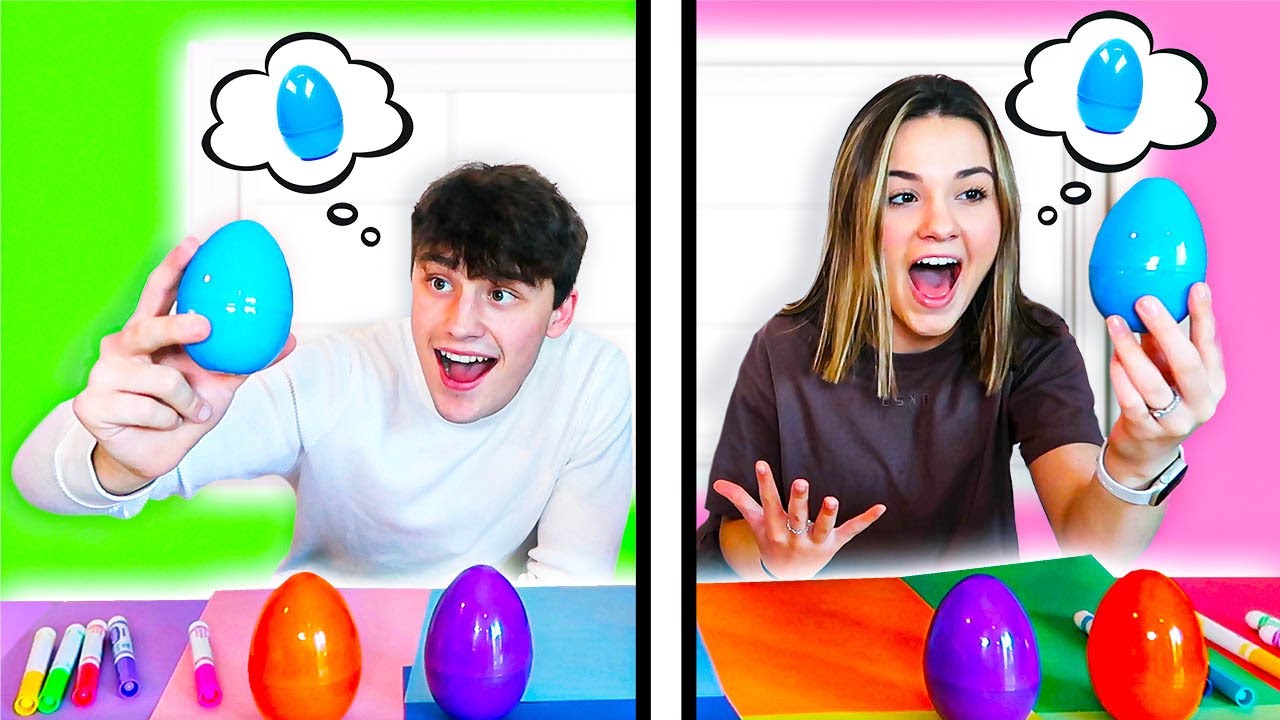 HUSBAND Vs. WIFE COUPLES TELEPATHY CHALLENGE!