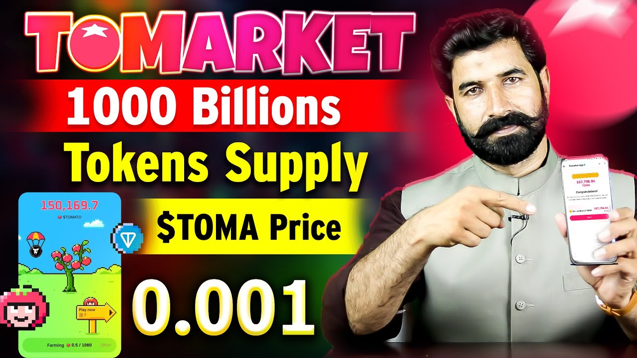 Tomarket AirDrop Update | Tomarket Token Supply | $TOMA Price | Tomarket Price | albarizon