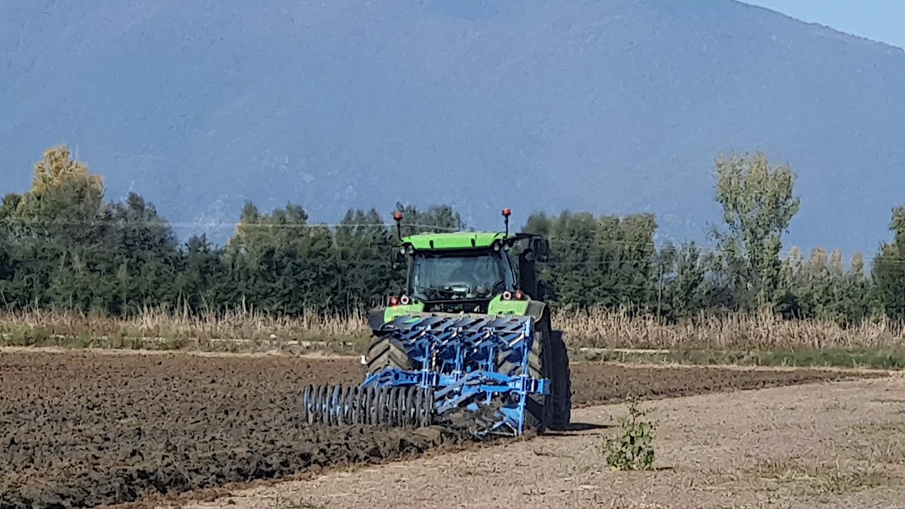 DEUTZFAHR 6130ttv & LEMKEN JUWEL7 FLEXPACK👍💯