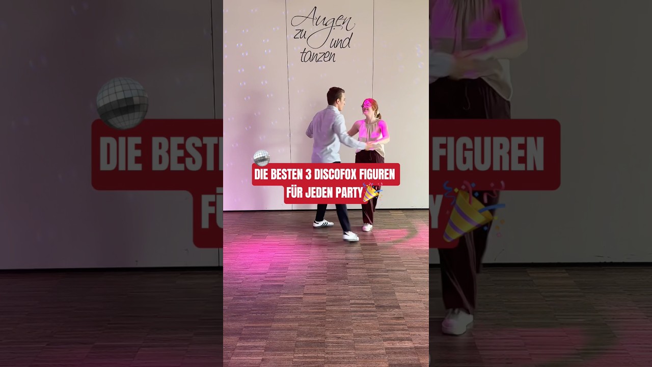 Die 3 besten Discofox-Figuren 🪩Perfekt f&uuml;r jede Party  &ndash; welche gef&auml;llt dir am besten?  ⬇️
