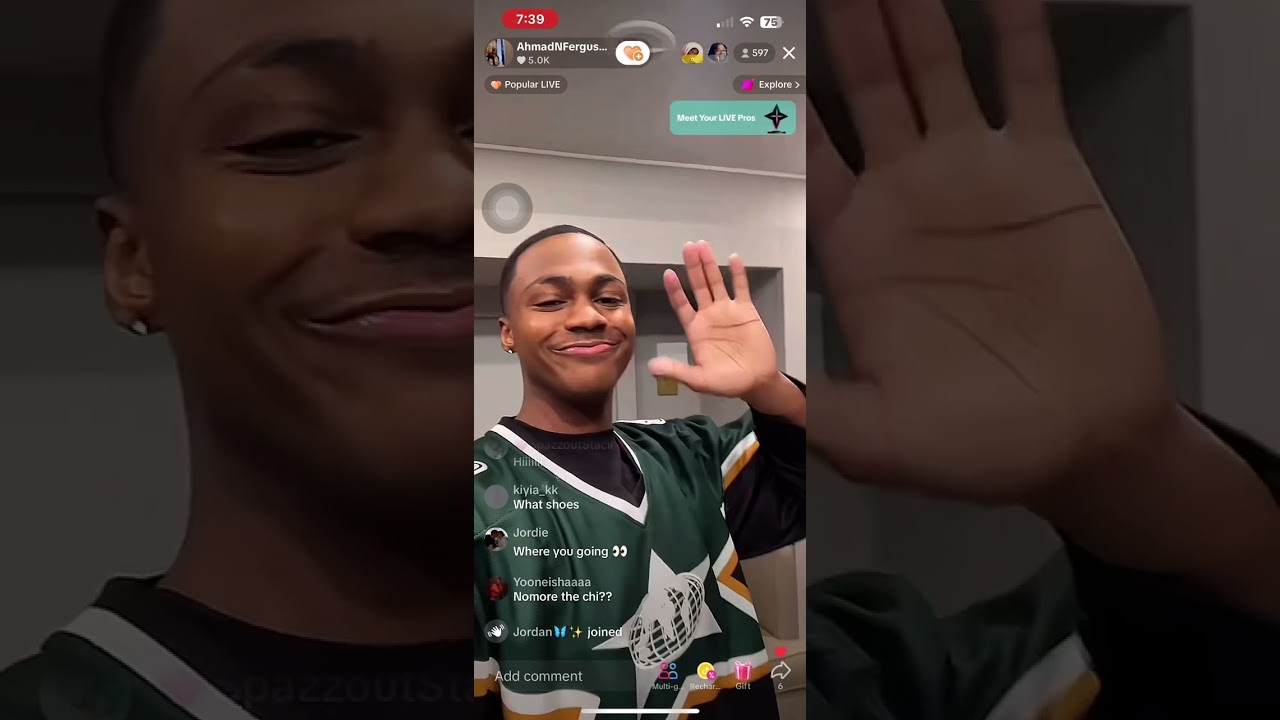 Ahmad Ferguson TikTok live February 9, 2024