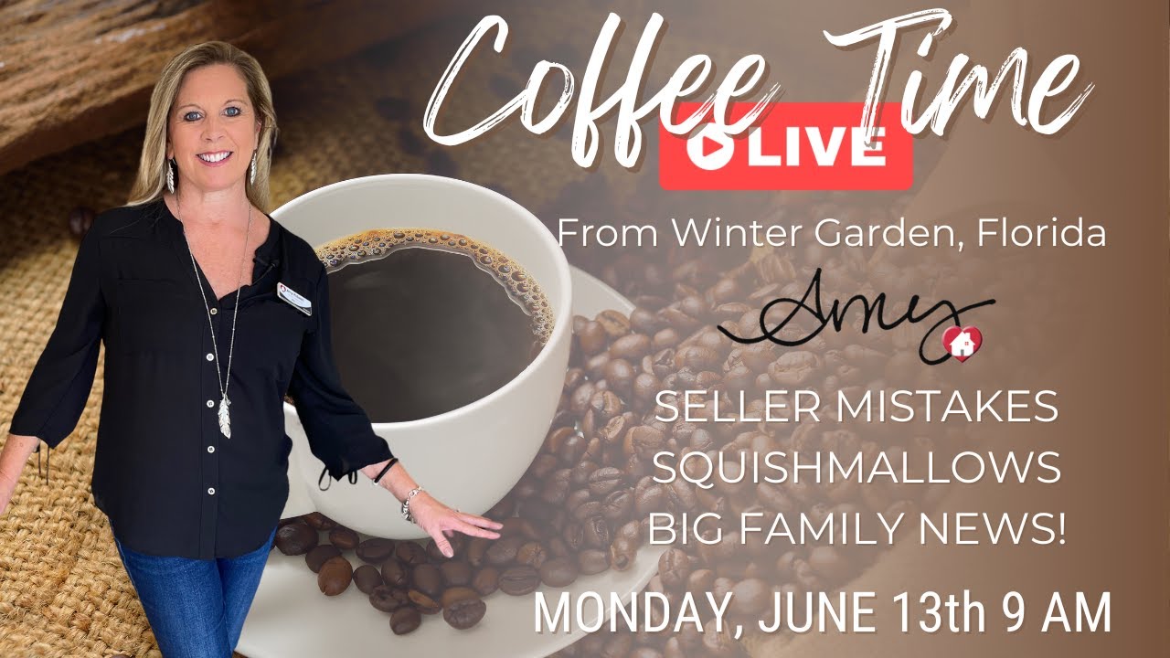 Coffee Time! Live from Winter Garden, Florida   Oasis Update | Squishmallows | Seller Mistakes
