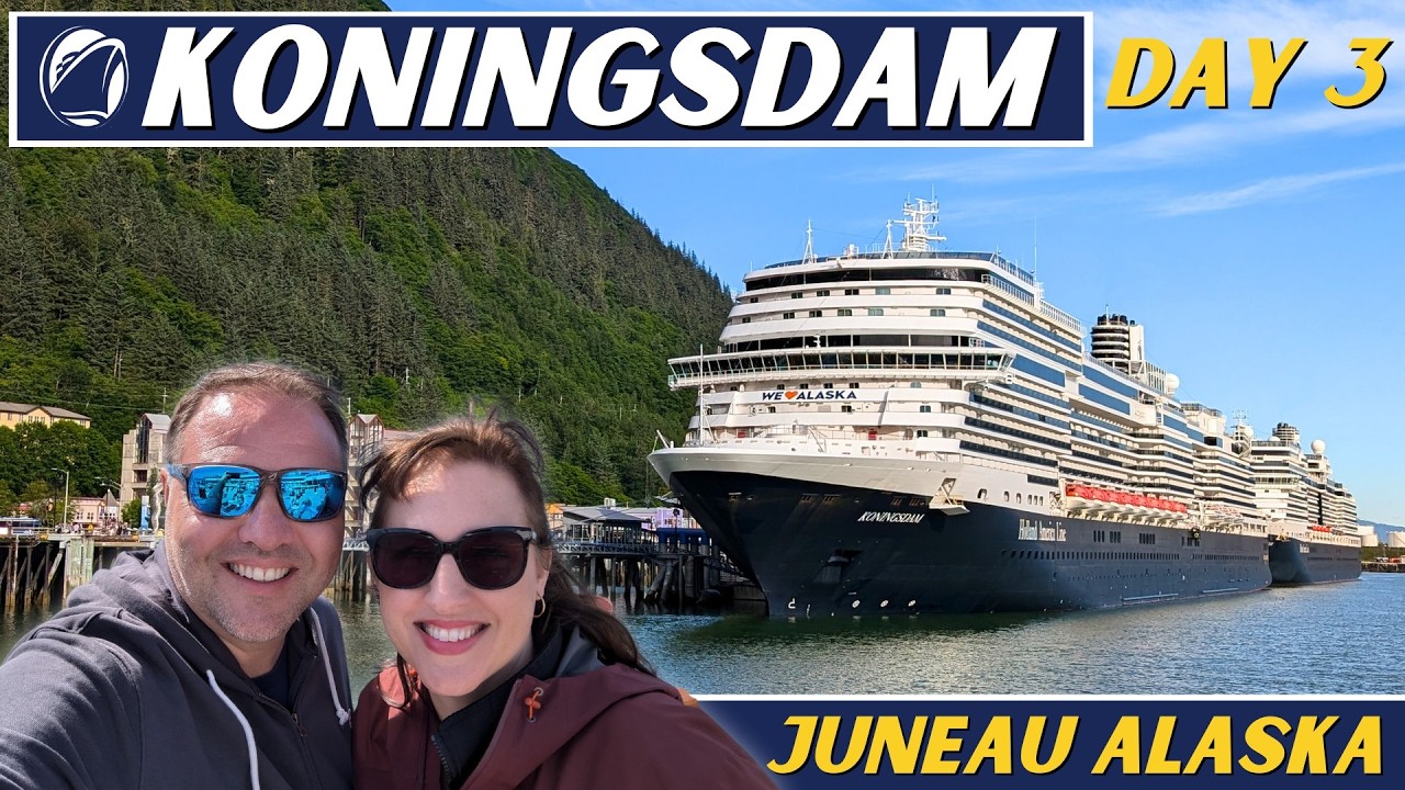 Holland America Koningsdam Alaska Cruise 🐳 Whales!! & Juneau AK (VLOG Day 3)
