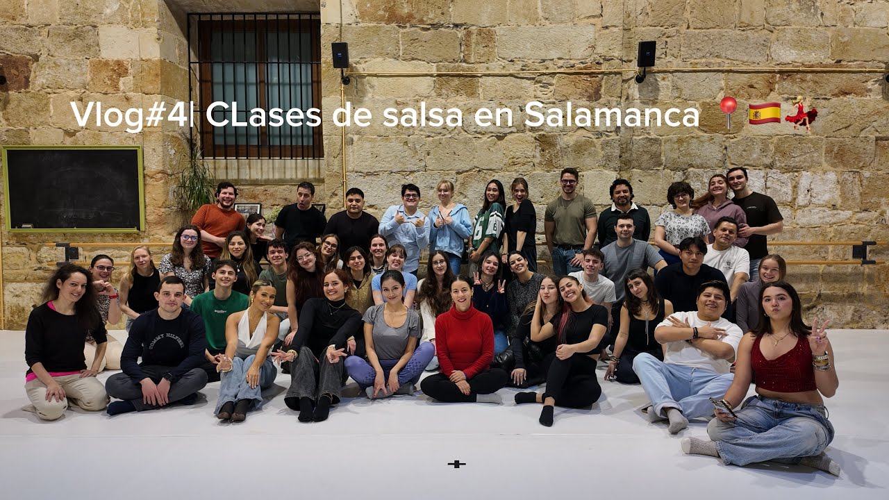 Vlog#5/CLASES DE SALSA EN SALAMANCA💃🏼📍