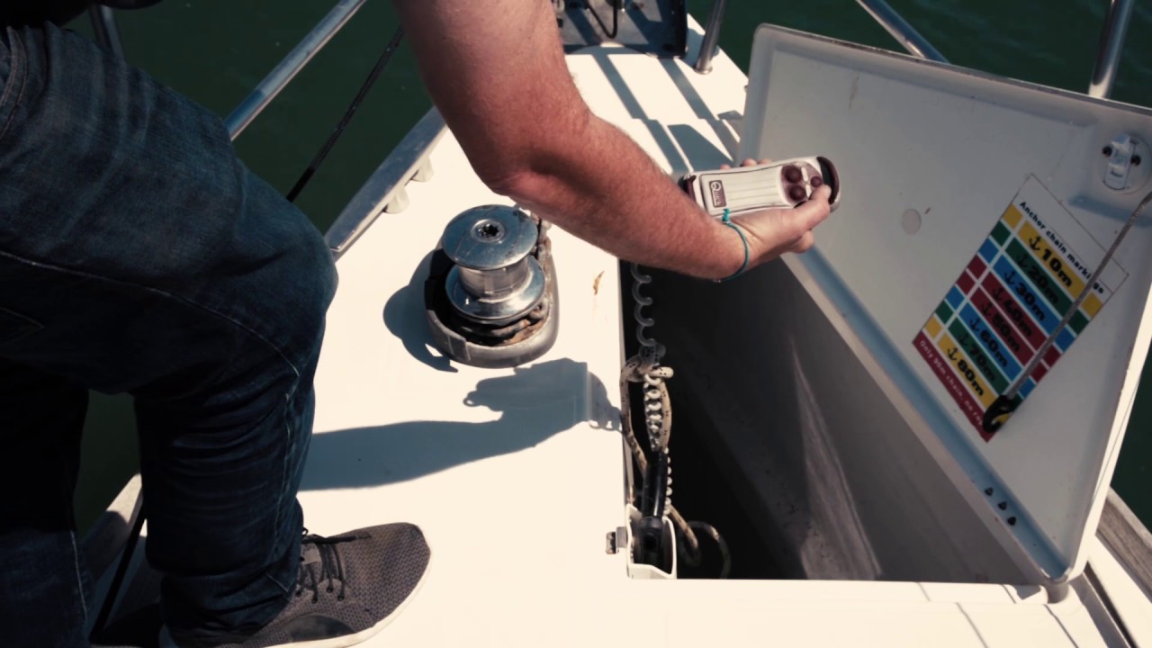 E Check in ALTAIR   ANCHOR WINCH CONTROL     BAVARIA 50 CRUISER