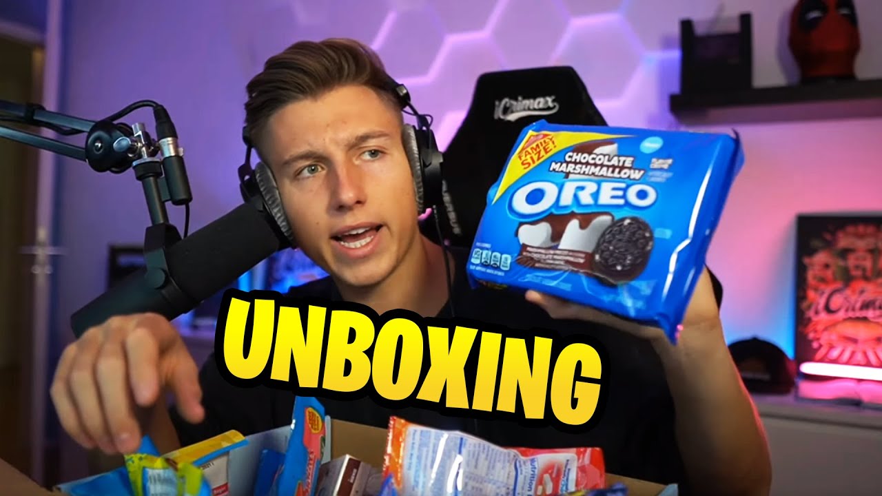 XXXL S&uuml;&szlig;igkeiten Unboxing! | iCrimax Stream Highlights