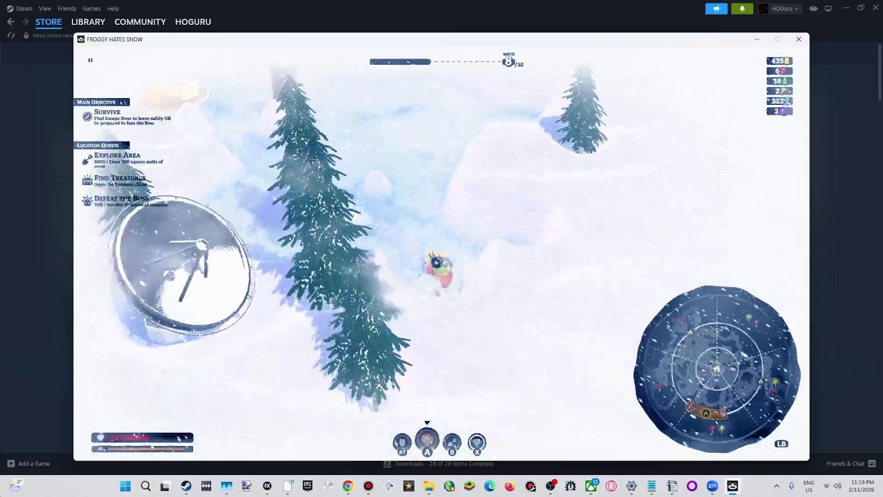 Froggy Hates Snow, Akatori Demo, and More! February 11!