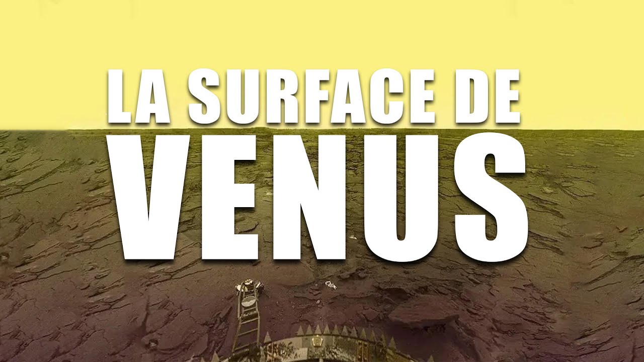 Les vraies images de la surface de Vénus !