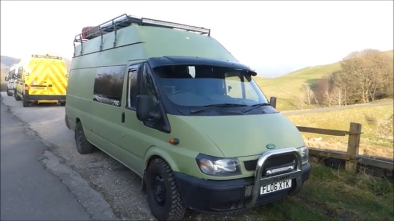 Удивительная переделка кемпервэна — Ford Transit