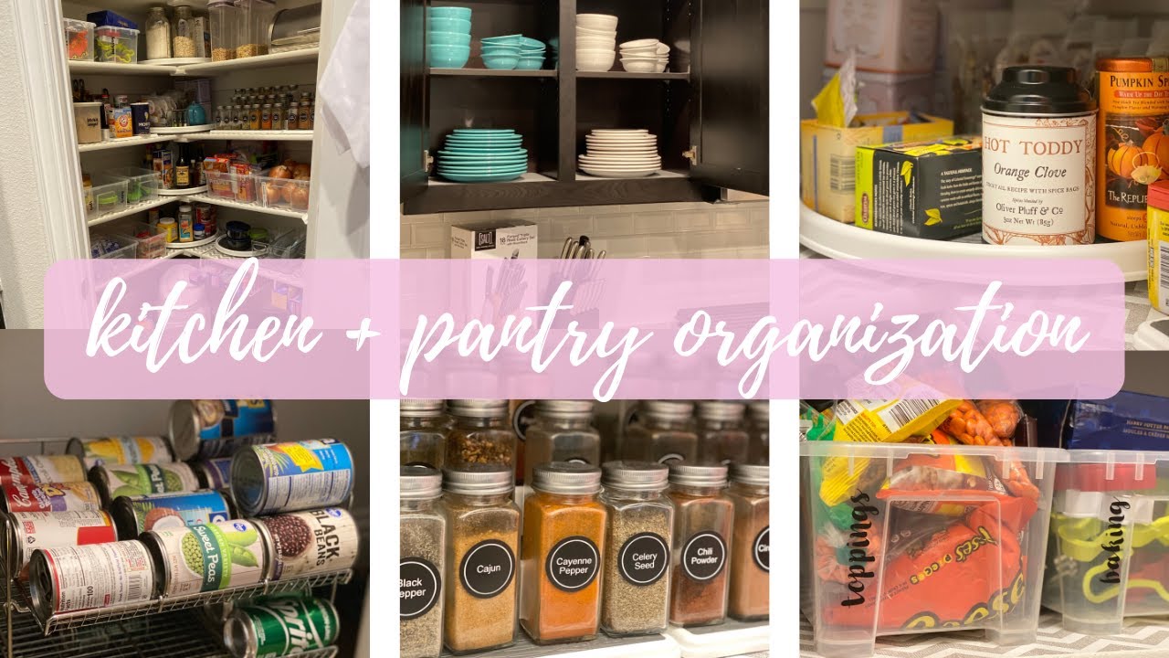 Pantry and Kitchen Organization Ideas | Organize with Me! | This and Nat