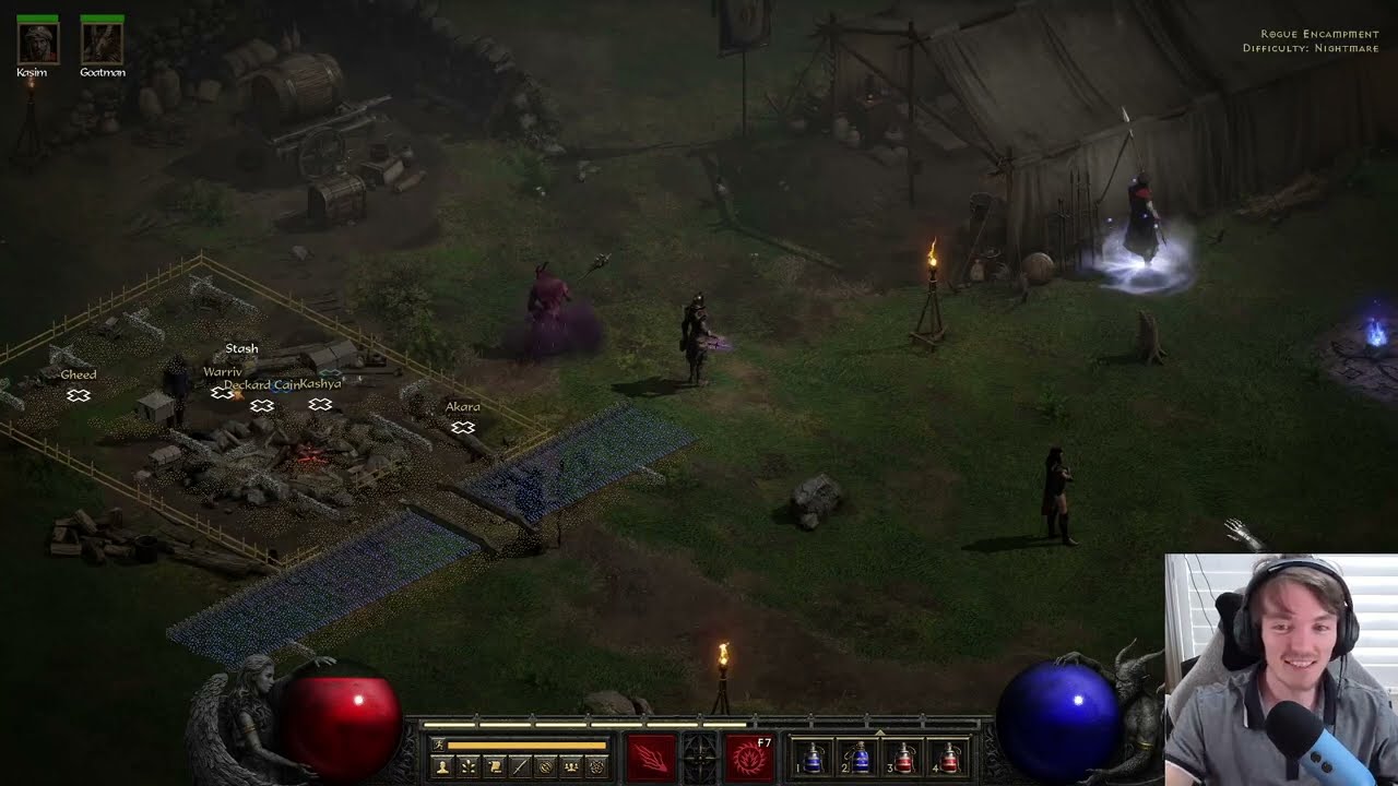 FIRST STONE OF JORDAN Diablo 2 Resurrected  - Reign of the Warlock