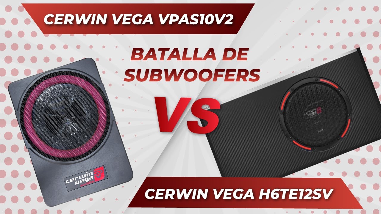 ¡BATALLA DE SUBWOOFERS AMPLIFICADOS! VPAS10 VS H6TE12SV