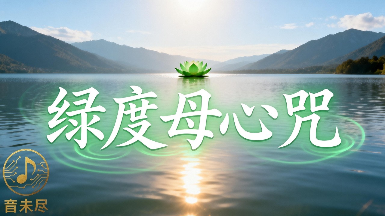 聽著就放鬆的綠度母心咒｜梵音流動，情緒自然沉澱｜Green Tara Mantra
