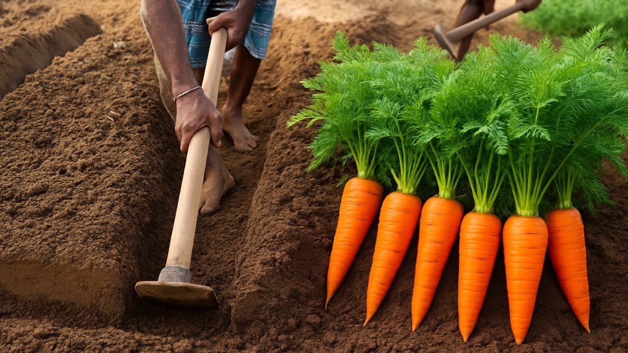 🥕🇱🇰 ලංකාවේ කැරට් වගාවේ සැඟවුනු සත්‍යය! පාත්ති සැකසීම 😱 | Real Village Farming Life without Filters