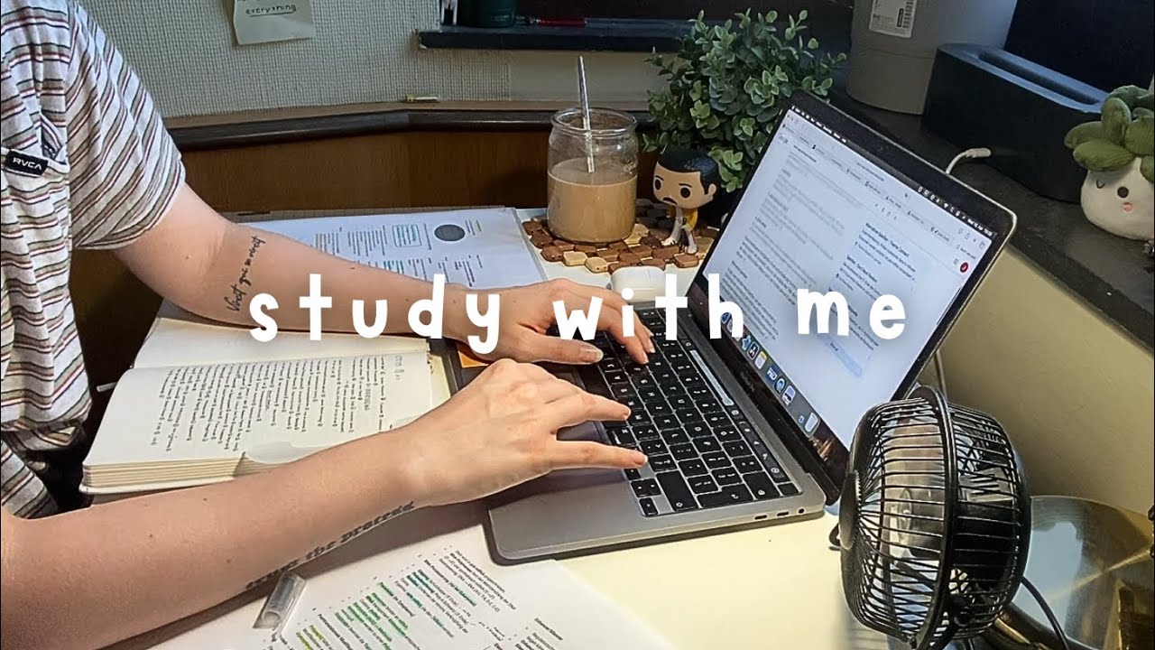 2 Hour Study With Me | ✨ no break & no music | deep focus session
