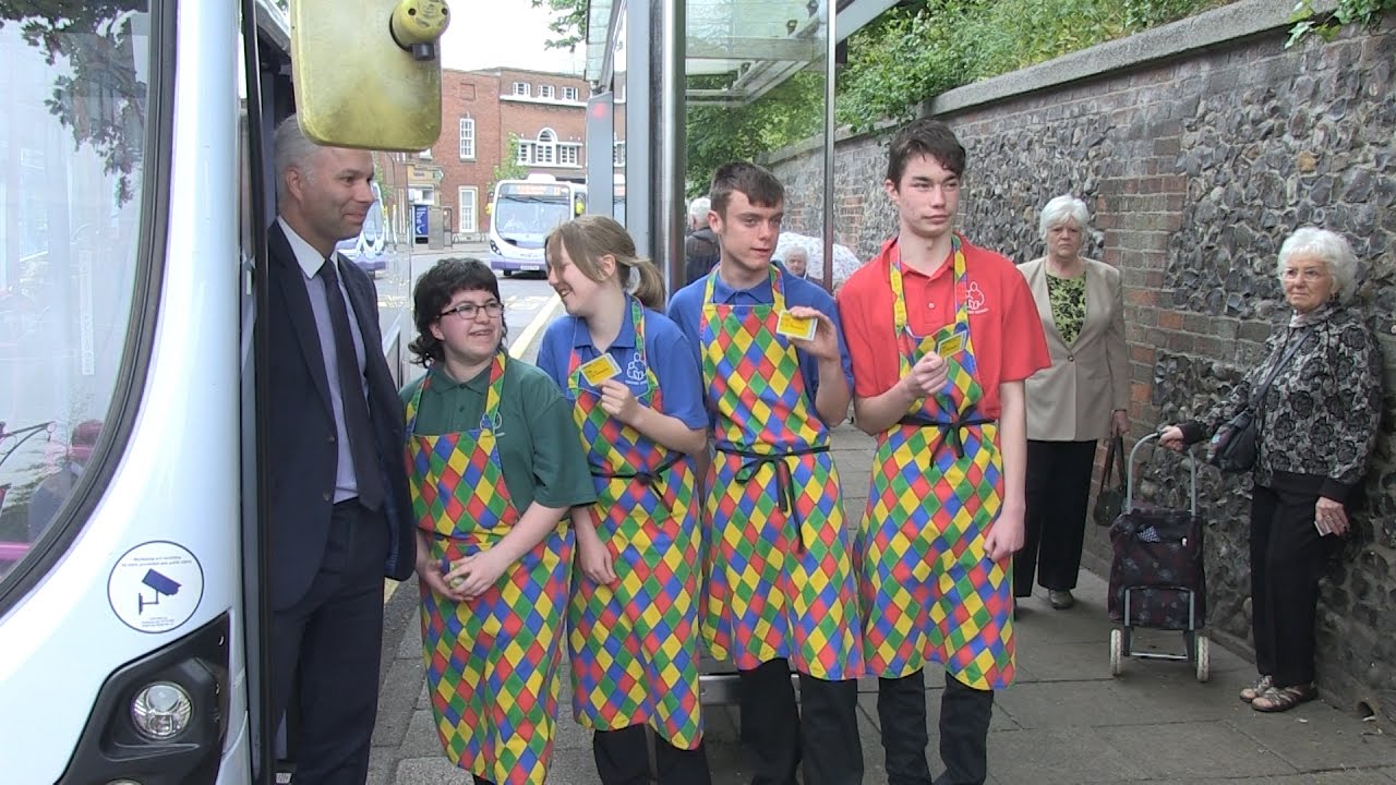 Schoolchildren with learning difficulties become more independent thanks to new bus route