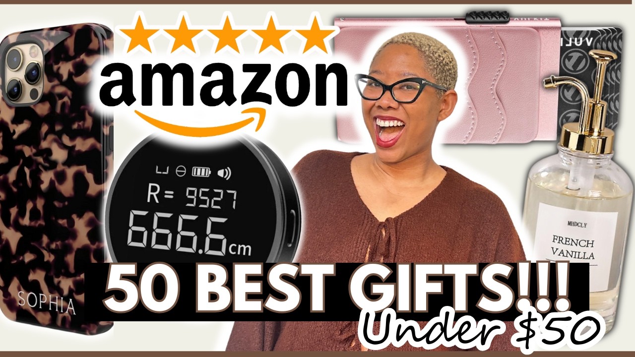 50 лучших товаров на Amazon стоимостью до 50 долларов, которые станут идеальными подарками!