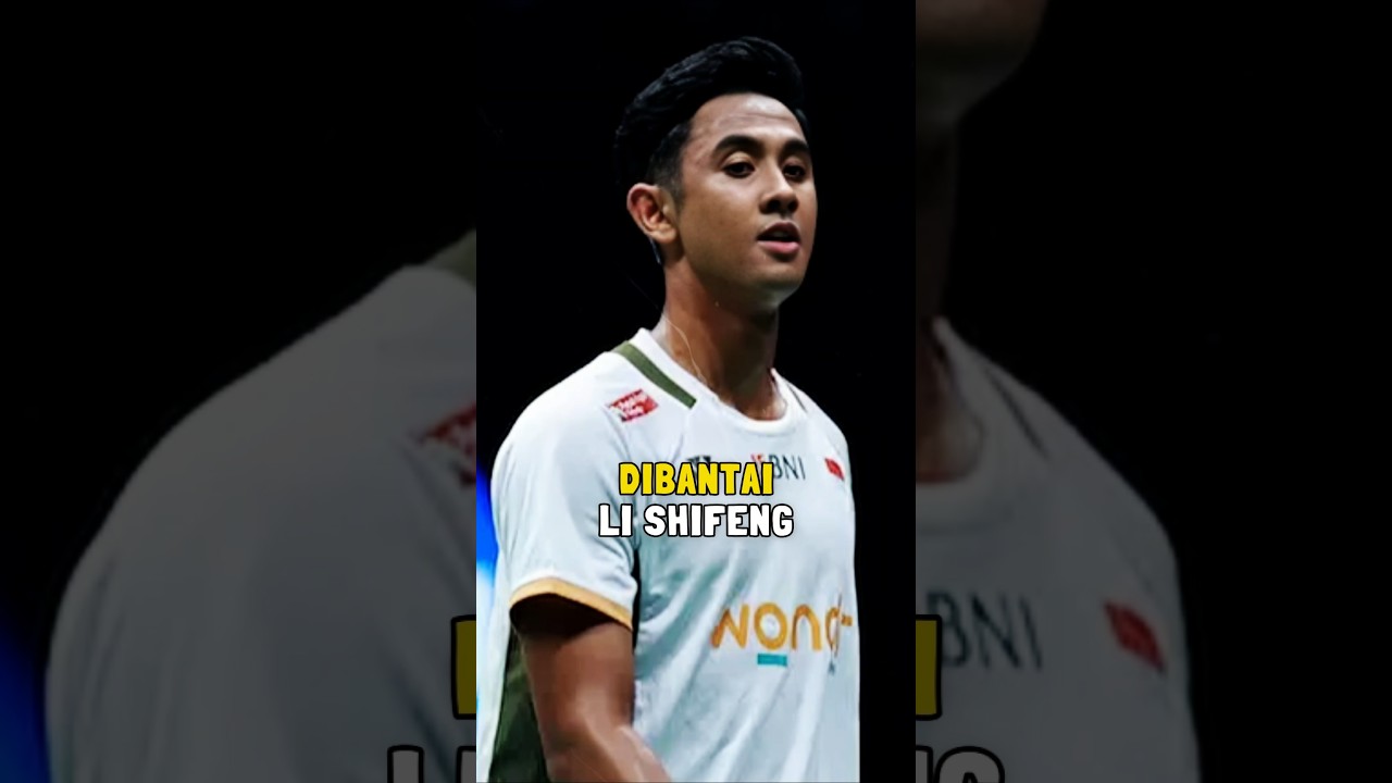 Alwi Dibantai Li Shifeng #dailynet #badminton #alwifarhan #shorts