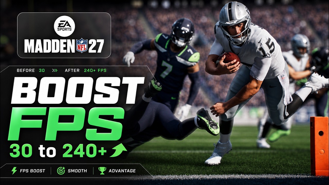 Madden 27 &mdash; Лучшие настройки ПК для мгновенного повышения FPS и улучшения видимости