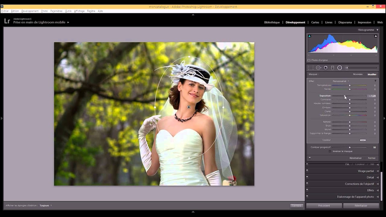 Lightroom 5 - Eclairage et vignettage - Tuto 2
